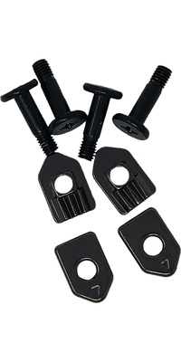 2026 Hyperlite Fusion Plate Hardware-Kit HLSCK-M6-F19 - Black