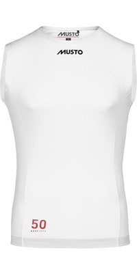 2026 Musto Männer Championship Rash Bib 82092 - White