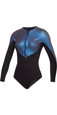 2026 Mystic Frauen Sway 2/2mm Reißverschluss Vorne Super Shorty Neoprenanzug 35000.260080 - Ocean