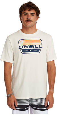 2026  ONeill    M&auml;nner  T-Shirt Mit Aufdruck 2850351 - Snow White