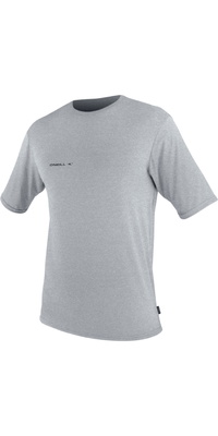 2026 ONeill Mens Trvlr Hybrid Short Sleeve Sun Shirt 4878 - Smoke