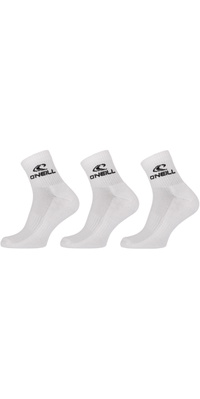 2026 ONeill Sport Kurzsocken 3 Pack 201053005 - White