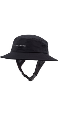 2026 Ocean And Earth Junior Bingin Soft Peak Surfhut SBHA03-BLK-REG - Black