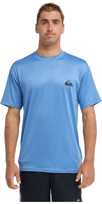 2026 Quiksilver Männer Everyday Surf-T-Shirt Kurzarm-Lycra-Weste AQYWR03135 - Riviera