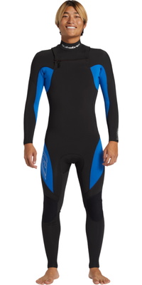 2026 Quiksilver M&auml;nner Mercury 3/2mm Brustrei&szlig;verschluss Neoprenanzug AQYW103117 - Olympian Blue
