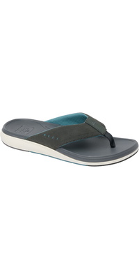 2026 Reef M&auml;nner Cushion Norte Sandalen CJ9047  Grau / Blue / Offwhite