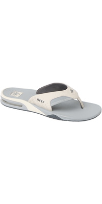 2026 Reef M&auml;nner Fanning Sandalen CJ9044  Hellgrau / Grau / Blue