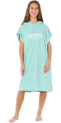 2026 Rip Curl Junior Classic Surf Hooded Poncho Towel 00CGTO - Teal
