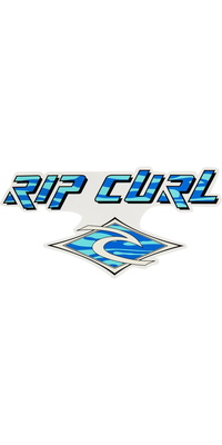 2026  Rip Curl -Logo-Aufkleber 132MUT   Black /Blau