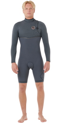 2026 Rip Curl Männer E-Bomb 2mm Zip-frei Langärmel Frühlings-Anzug 123MSP - Iron