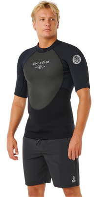 2026 Rip Curl Männer Omega Langarmjacke 12QMWJ - Black