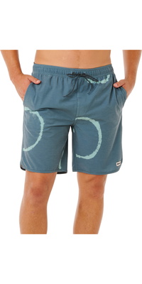 2026 Rip Curl Männer Pacific Rinse Dye Volley Boardshorts 0EEMBO - Moss