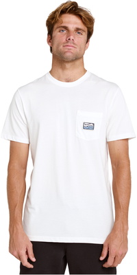 2026 Rip Curl M&auml;nner Streamline Pocket Badge Tee 0YOMTE - Bone