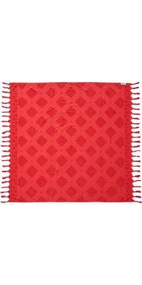 2026 Rip Curl Gemischtes Jacquard-Jumbo-Handtuch 01HWTO - Red