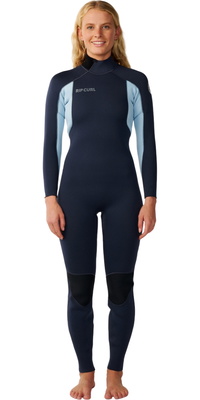 2026 Rip Curl Womens Trad 4/3mm Back Zip Wetsuit 177WFS - Navy