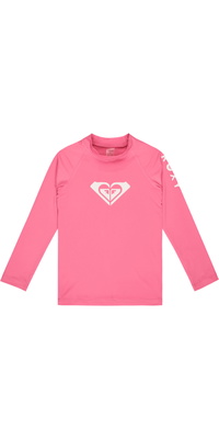 2026 Roxy Junior Whole Hearted Langarm-Lycra-Weste ERLWR03362 - Sangria Sunset