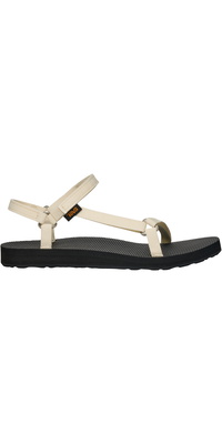 2026 Teva Frauen Original Universal Slim Sandals 1150110 - White / Black