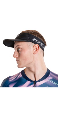 2026 ZONE3 Lightweight Race Visor RA26LWRV10 - Black