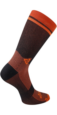 2026 Typhoon Thermashield Merino Strumpf P203100 - Black / Solar