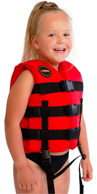 2026 Jobe Junior Scribble Buoyancy Aid 244823018 - Red