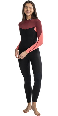 2026 Jobe Frauen Sofia 3/2mm Rückenreißverschluss Neoprenanzug 3035220 - Rose Pink
