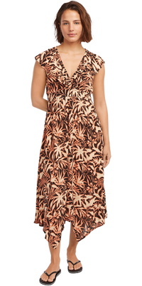 2026 ONeill Frauen Must-have Midi Kleid 1300131 - Black Brazillian Sun