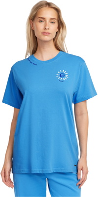 2026 ONeill Womens Women Of The Wave T-Shirt 1850249 - Blue Booth
