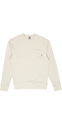 2026 T & C Surf Designs M&auml;nner YY 71 Tasche Crew Sweat TM7CF - Vintage White