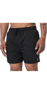 2026 Rip Curl Mens Offset Volley Boardshorts Cbolq4 - Schwarz