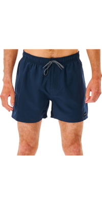 2026 Rip Curl Mens Offset Volley Boardshorts Cbolq4 - Navy