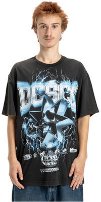 2026 DC Shoes Schädel Schock Tee EDYZT04351 - Black