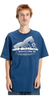 2026 DC Shoes M&auml;nner Sportlich Tee EDYZT04364 - Estate Blue