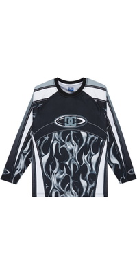 2026 DC Shoes M&auml;nner Sylem 2 Moto Trikot EDYKT03552 - Black