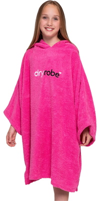 2026 Dryrobe Junior Bademantel Mit Kapuze Aus Bio-Baumwolle V3DRJOCTR - Pink