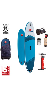 2026 Red Paddle Co 108 Ride MSL Stand Up Paddle Board, Bag & Pump 001-001-001-0101 - Blue