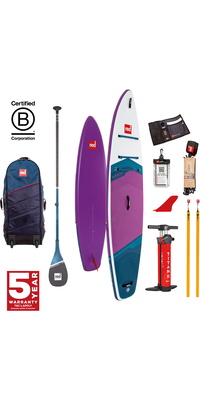 2026 Red Paddle Co 110 Sport MSL Stand Up Paddle Board, Bag, Pump & Prime Lightweight Paddle 001-001-002-0059 - Purple
