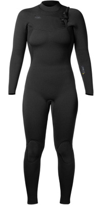2026 Xcel Frauen Comp+ 4/3mm Brustrei&szlig;verschluss Neoprenanzug WN43CPC4BK - Black