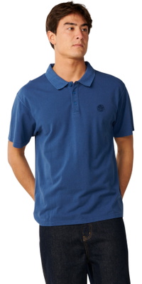 2026 Rip Curl M&auml;nner Premium Surf Wettie Polo Hemd 014MPO - Light Navy