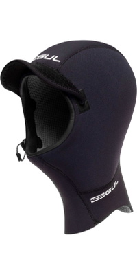 2026 Gul Flexor Yulex 3mm Kapuzenhood HO0312-BKBK - Black