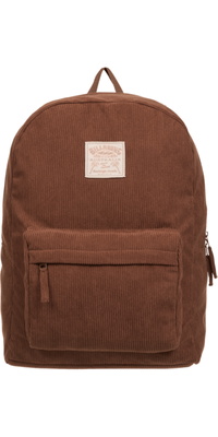 2026 Billabong Womens School Out Cord Backpack EBJBP00122 - Brownstone