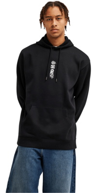 2026 DC Shoes M&auml;nner Verschwommene Blase Hoodie EDYSF03278 - Black