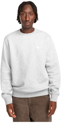 2026 Element M&auml;nner Stickerei Crew Sweatshirt ELYFT00197 - Mid Grey Heather