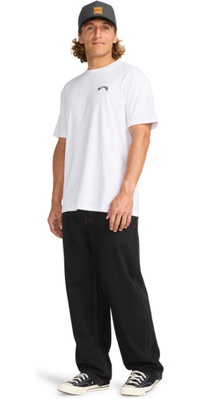 2026 Billabong M&auml;nner Archiv Crew T-Shirt EBYKT00100 - White