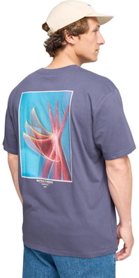 2026 Billabong M&auml;nner Blume Premium T-Shirt 24A521620 - Vintage Indigo