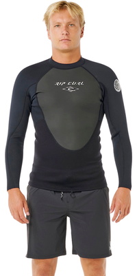 2026 Rip Curl M&auml;nner Omega 1.5mm Langarmjacke 12OMWJ - Black