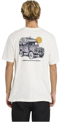 2026 Billabong M&auml;nner Spuren Machen T-shirt 24A501605 - Off White