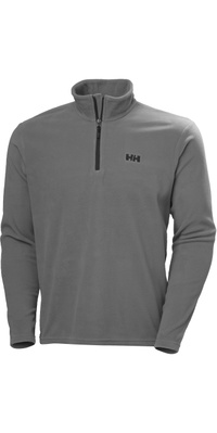 2026 Helly Hansen Mens Daybreaker 1/2 Zip Fleece 48286 - Thunder Grey