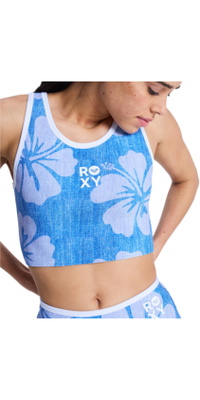 2026 Roxy Frauen 1mm Rise Wende-Neoprenweste Aus Naturmaterial 26BW293500 - Denim