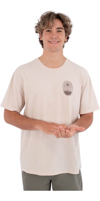 2026 Hurley M&auml;nner Abgeschiedenheit T-Shirt HSP26MMTS08556073 - Off-white