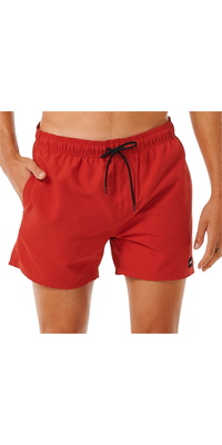 2026 Rip Curl M&auml;nner Offset Volley Boardshorts CBOLQ4 - Red